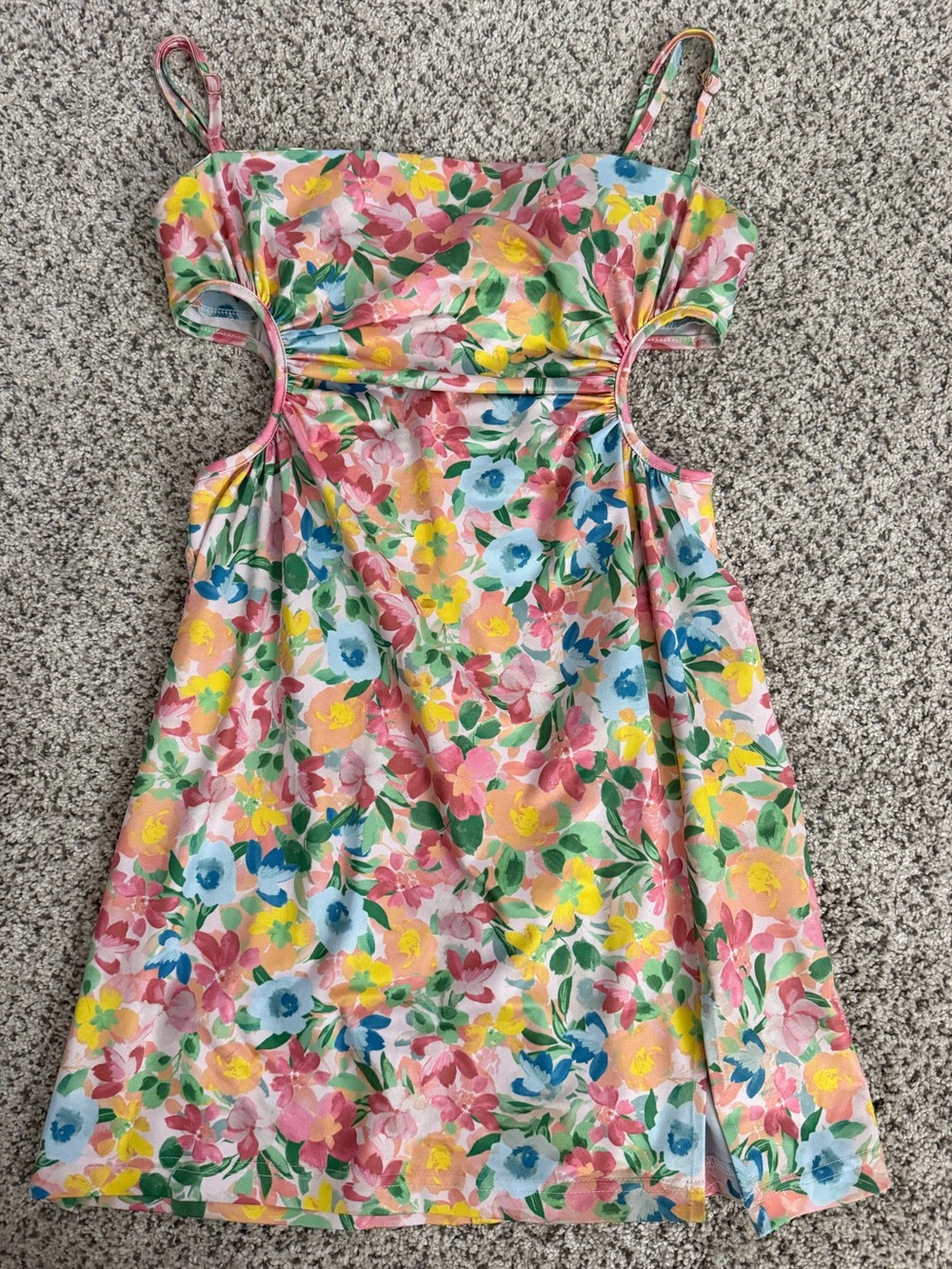 Beginning Boutique Jenna Cut-Out Mini Dress